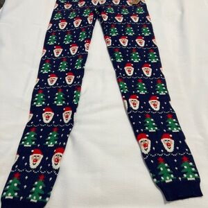 Festive Santa and Tree Leggings Forever 21